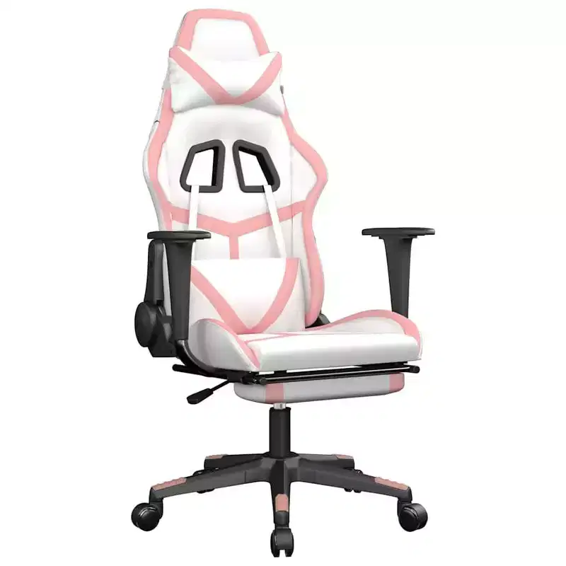 vidaXL Gaming Chair Black and Red