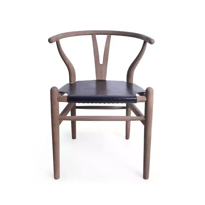 Christopher Knight Home Gessford Rustic Faux Leather and Ash Wood Dining Chair