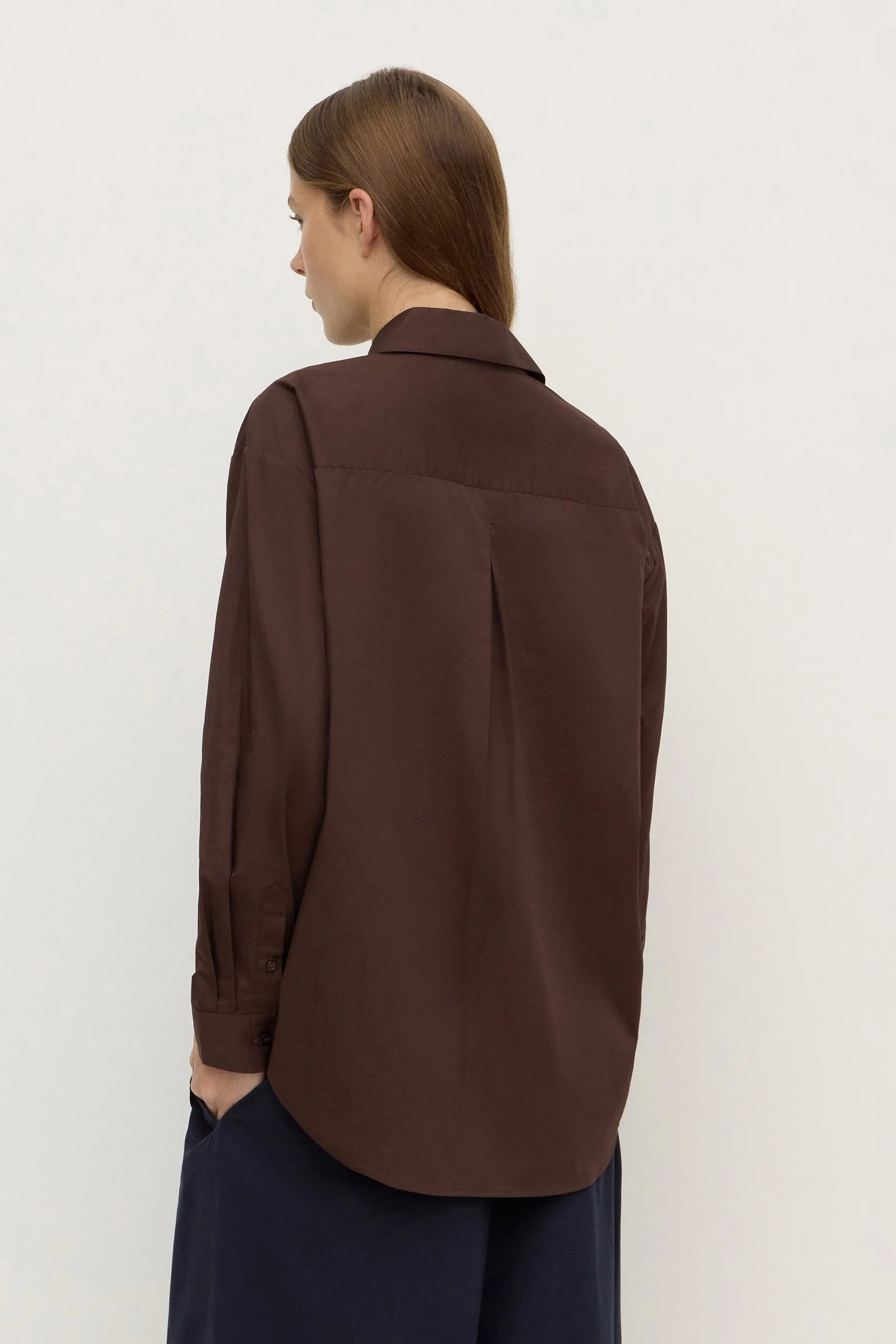 Ganache Cotton Poplin Shirt