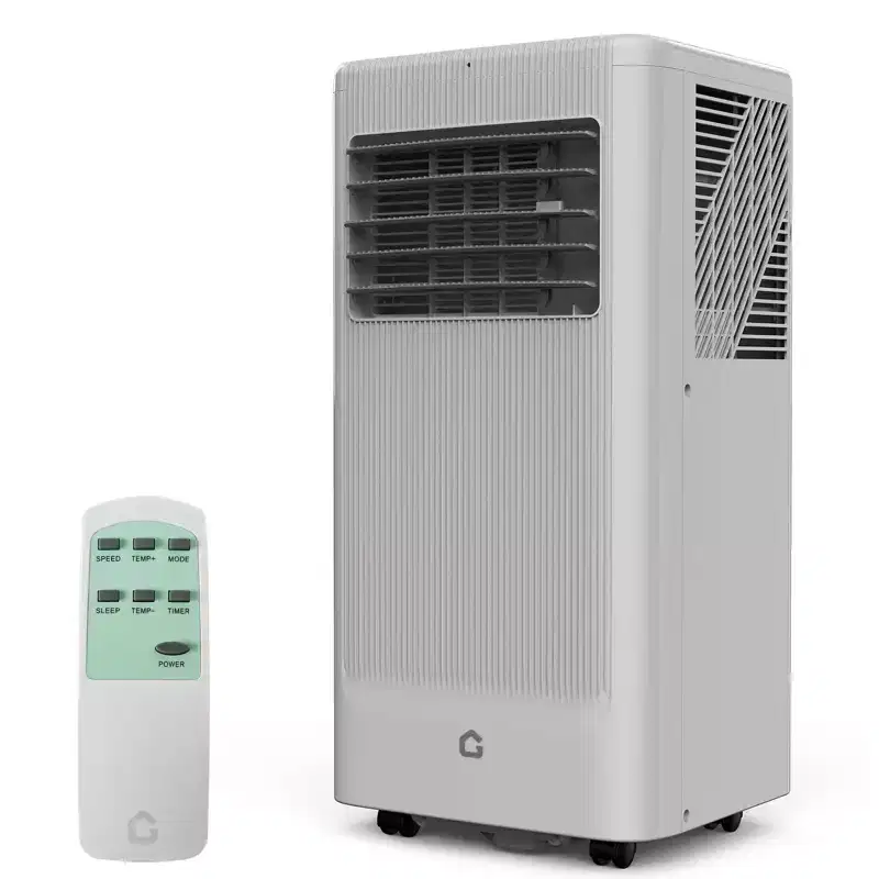 Quiet 7,000 BTU Portable Air Conditioner, 3-in-1 AC/Fan/Dehumidifier with Remote, 24H Timer & Sleep Mode, Cools Rooms up to 450 Sq.Ft