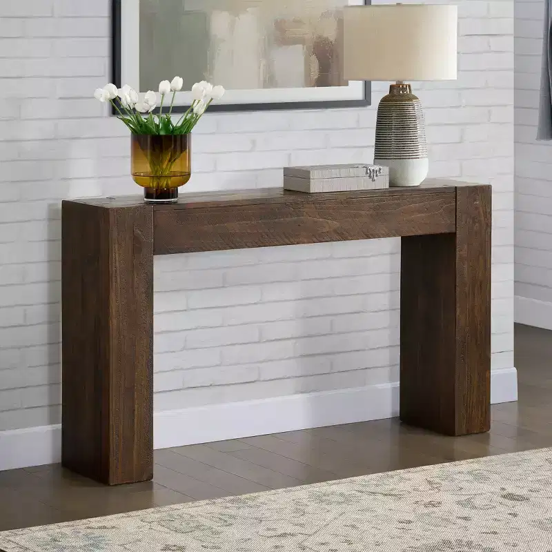 Stockyard Solid Wood Console Table 56 Inch