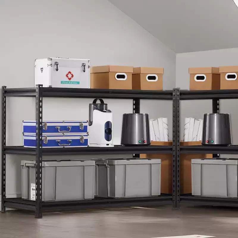 VEVOR Storage Shelves, 3000 lbs, 5 Tier Heavy Duty Garage Shelving, 24 D x 48 W x 72 H Adjustable Metal Shelves for Industrial Shelving Unit