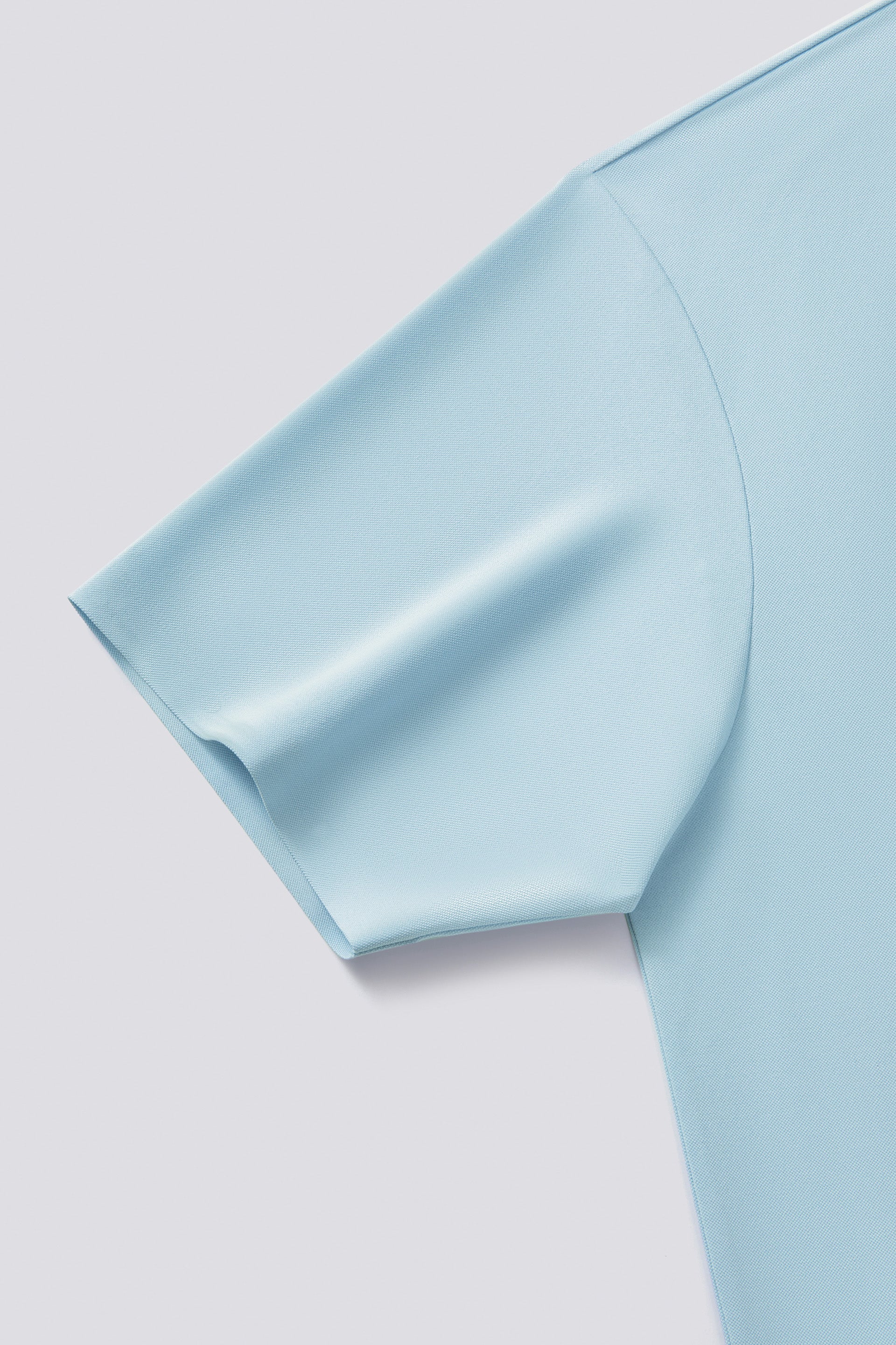 Sharp Pique Polo – Light Blue