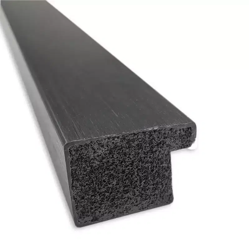 Narrow Brushed Framed Bathroom Vanity Wall Mirror Black