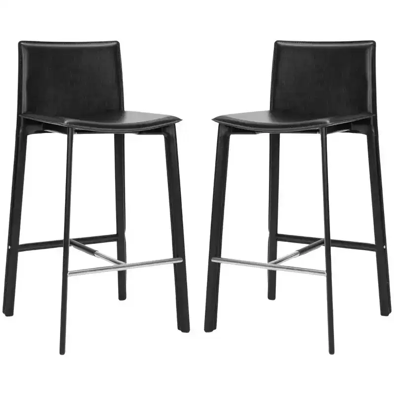 Janet 28.5 H Bar Stool (Set Of 2) - FOX2004 - Safavieh Couture