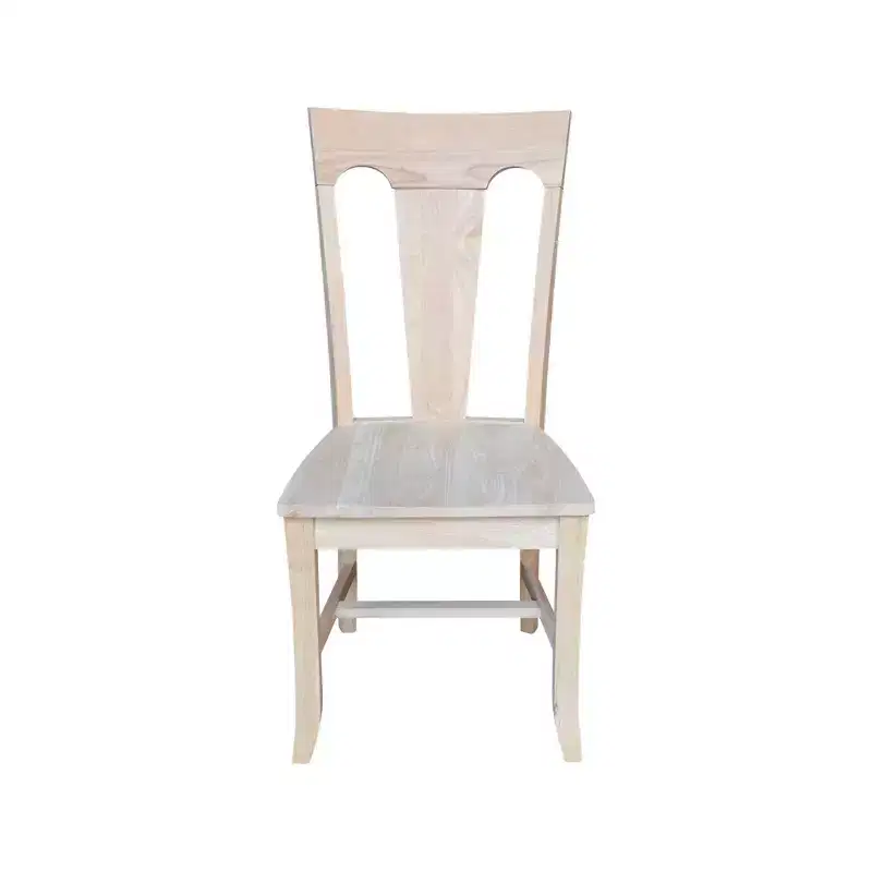 Set of 2 Elle Armless Chairs Unfinished - International Concepts