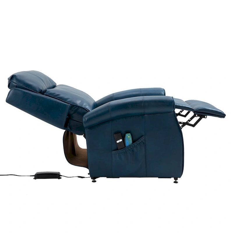 Faux Leather Elderly Power Lift Recliner Chair with Massage