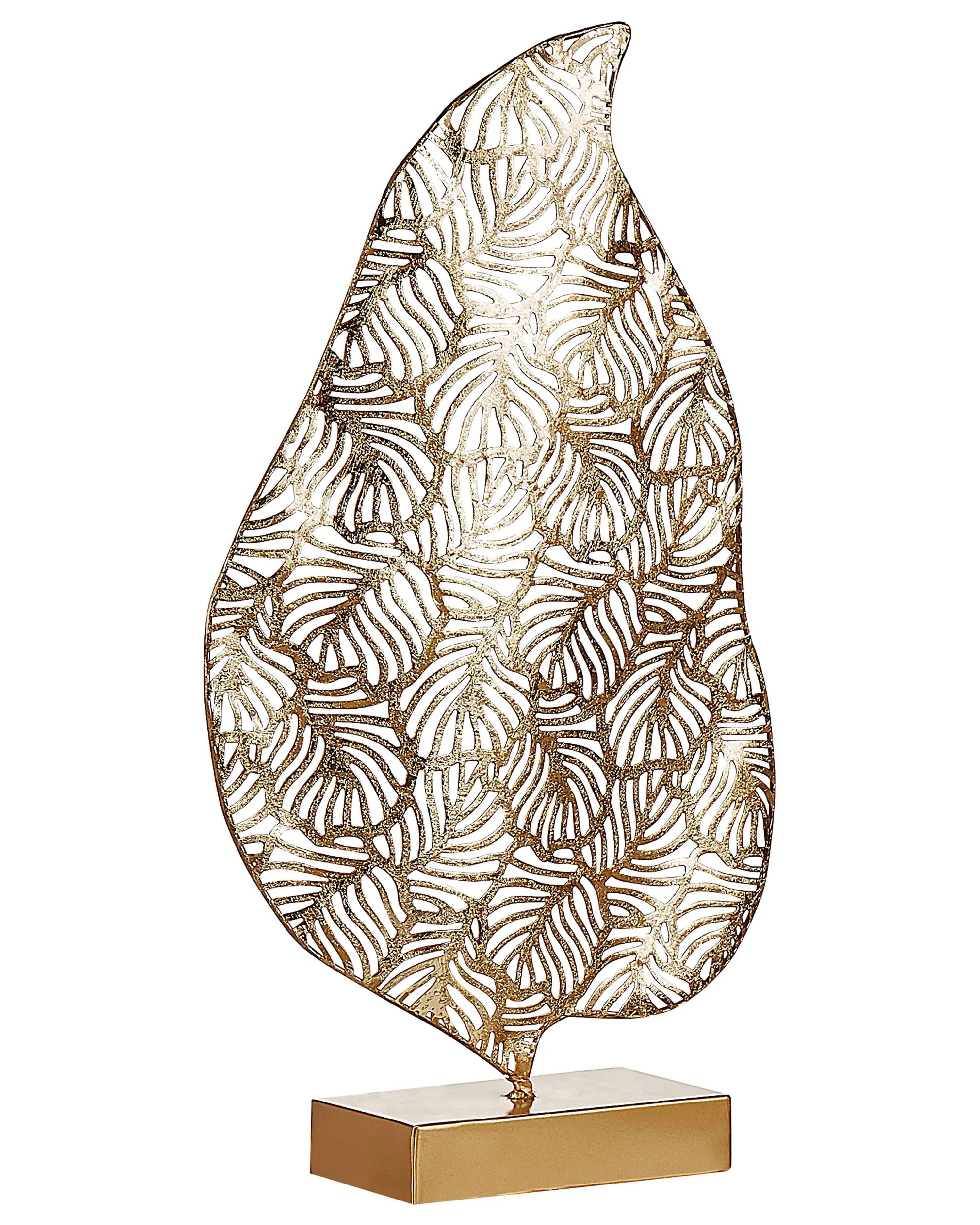 Accessorio decorativo Foglia Metallo Oro
