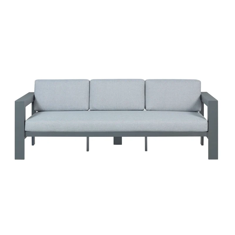 Sardinia Aluminum Frame Outdoor 84 Sofa
