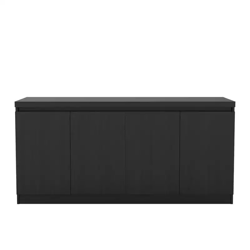 62.99 Viennese 6 Shelf Buffet Cabinet - Manhattan Comfort