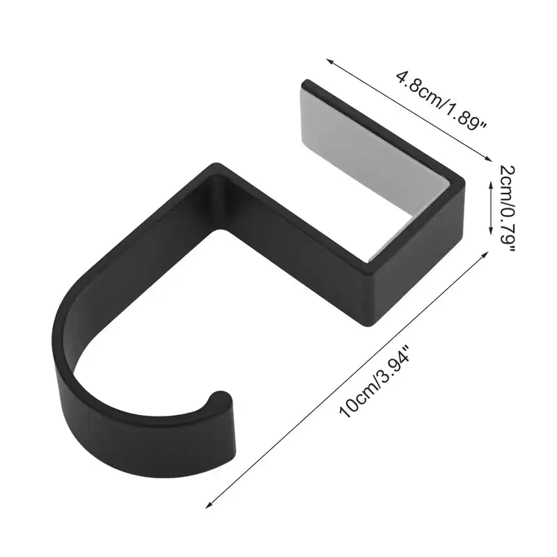 Durable 5-Shaped Desk Edge Headband Holder Organizer