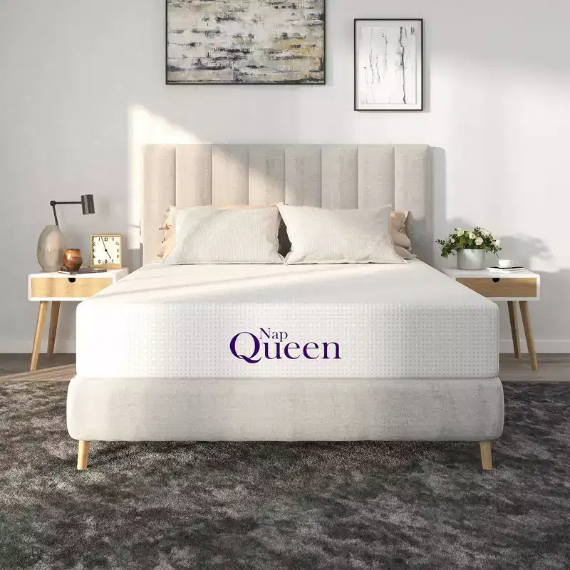 Charcoal Memory Foam Mattress with Silky Mesh Cover