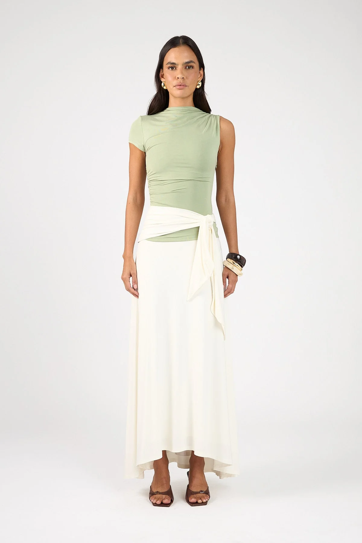 Maxi Skirt Off White