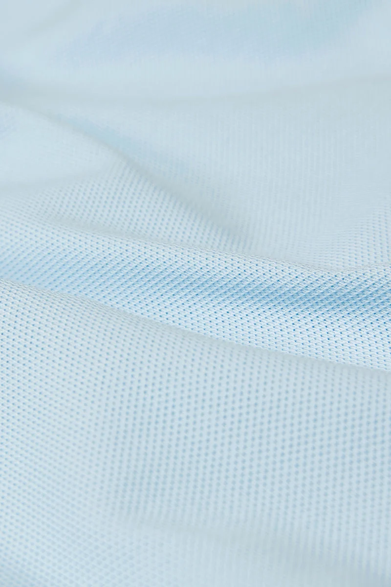 Pique Polo – Light Blue