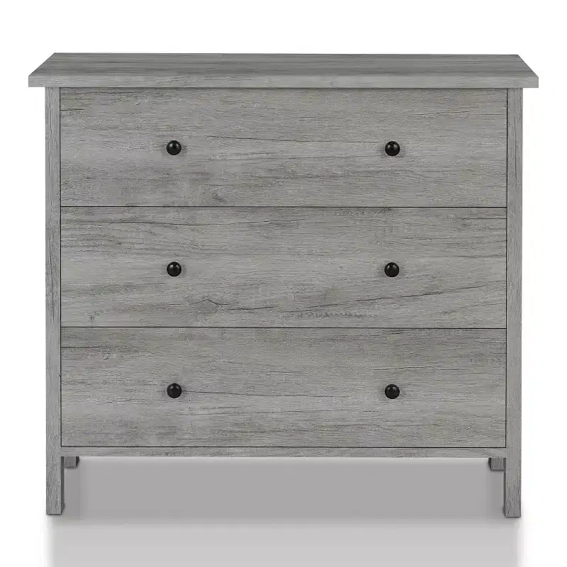3 Drawer Dresser - MDF with Anti-Tip Hardware
