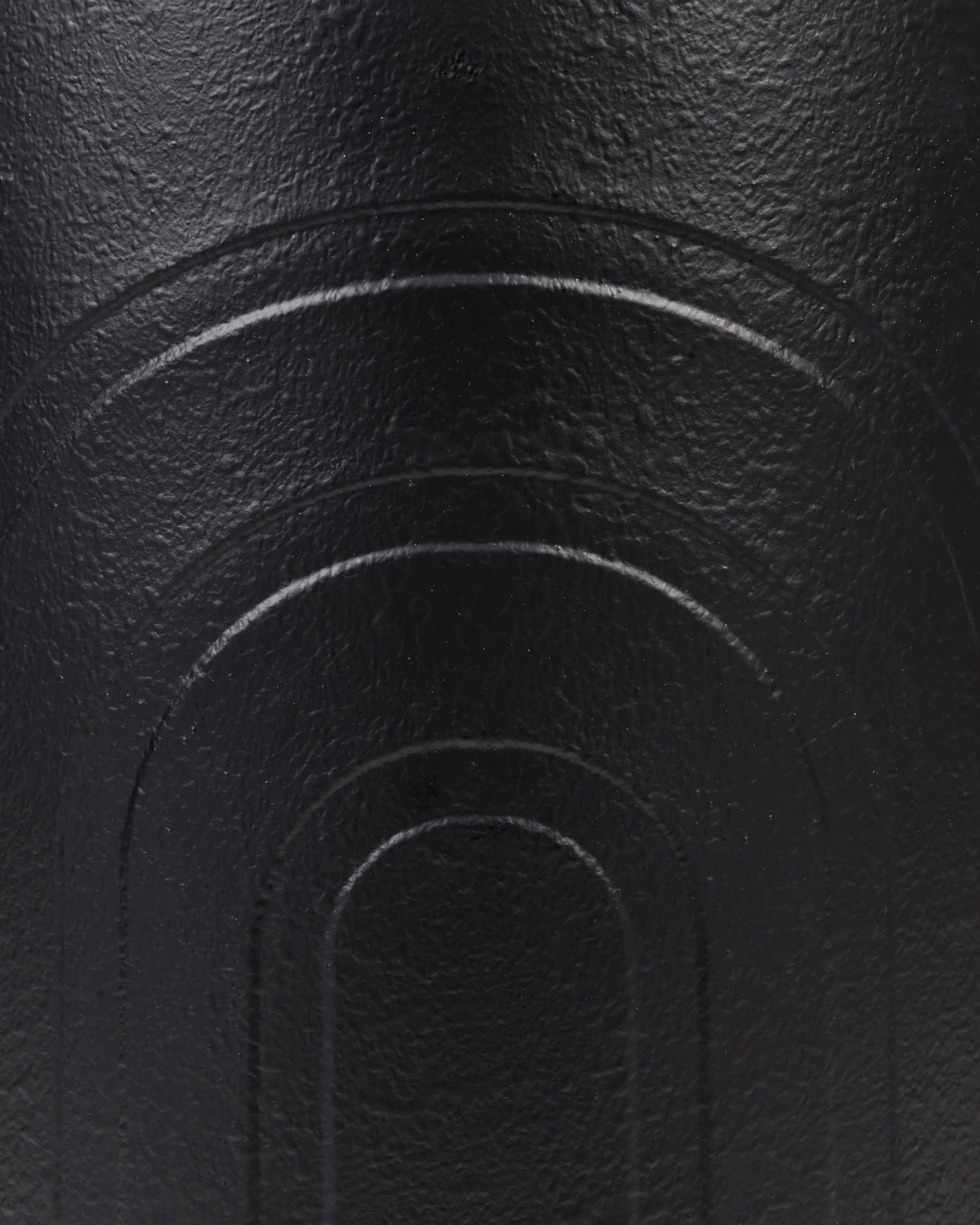 Vaso per piante rialzato Metallo 32 cm Nero