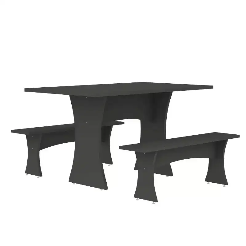 Manhattan Comfort 3pc Coney Dining Set