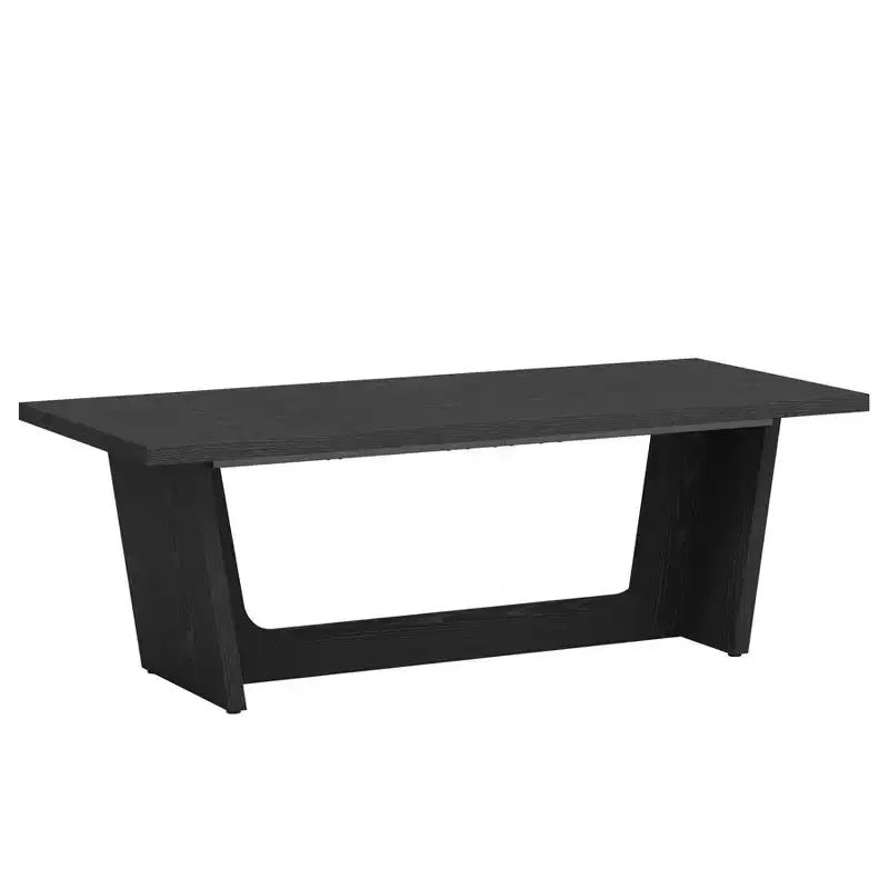 70. 87-Inch Executive Computer Desk with Solid Wooden Pedestal