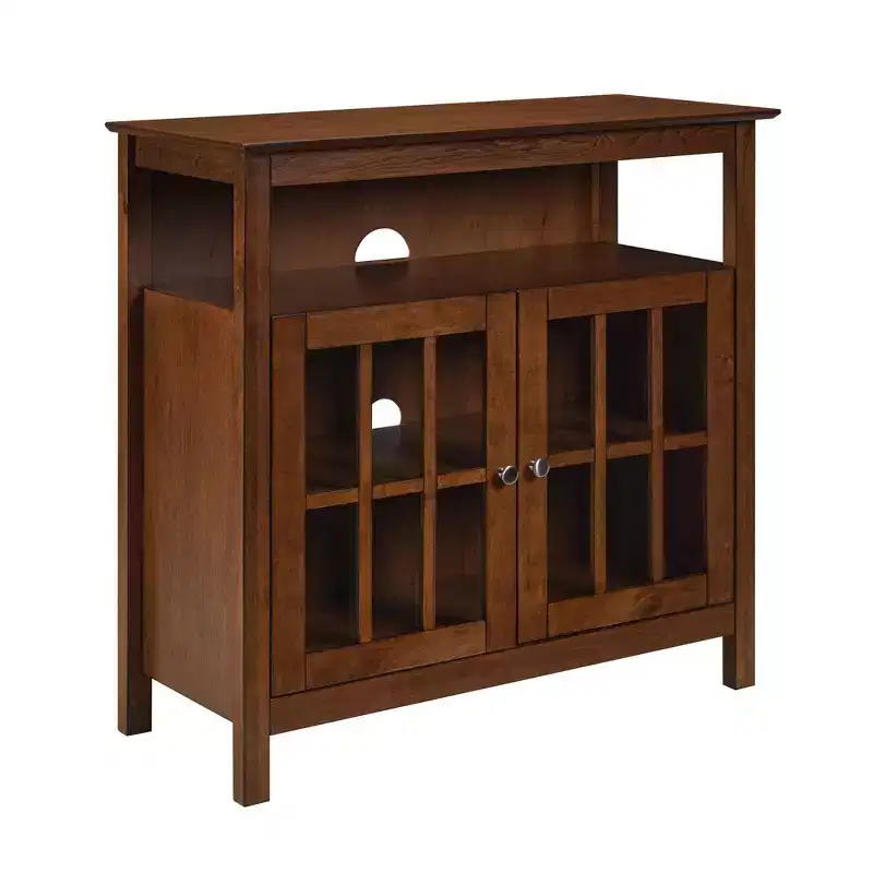 Big Sur Highboy TV Stand for TVs up to 42 with Storage Cabinets - Breighton Home