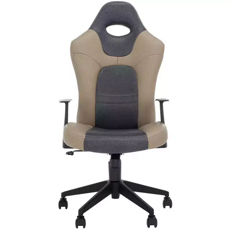Height-Adjustable Swivel Desk Chair with Headrest – 45.7