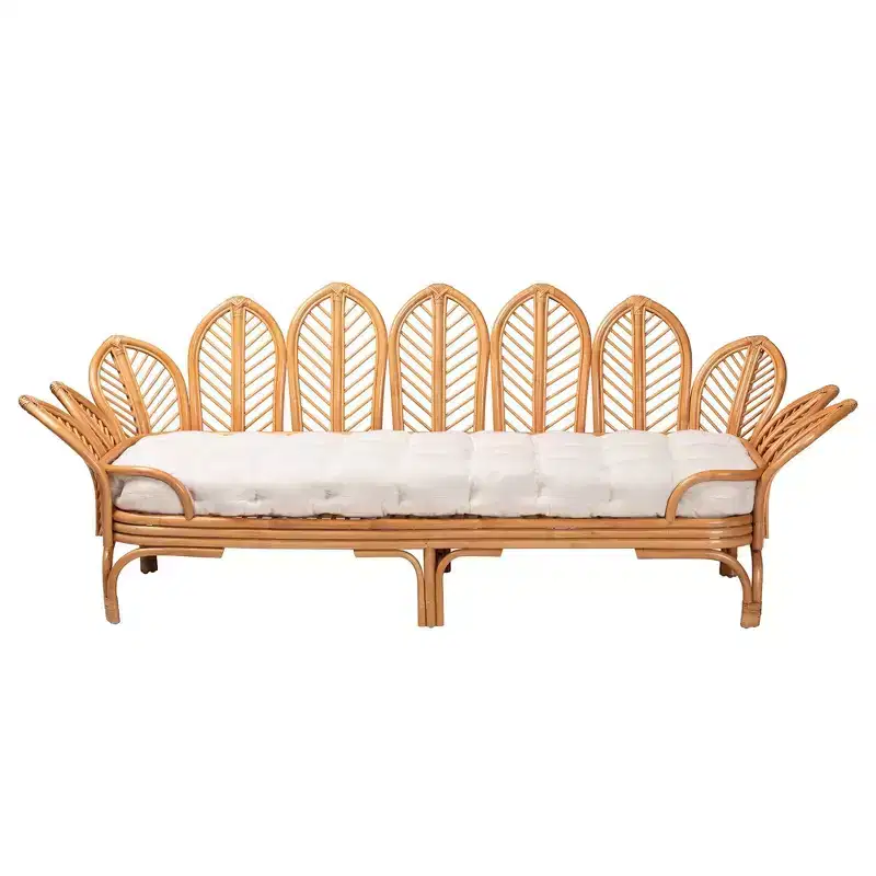 bali & pari Twin Loften Rattan Daybed Light Honey