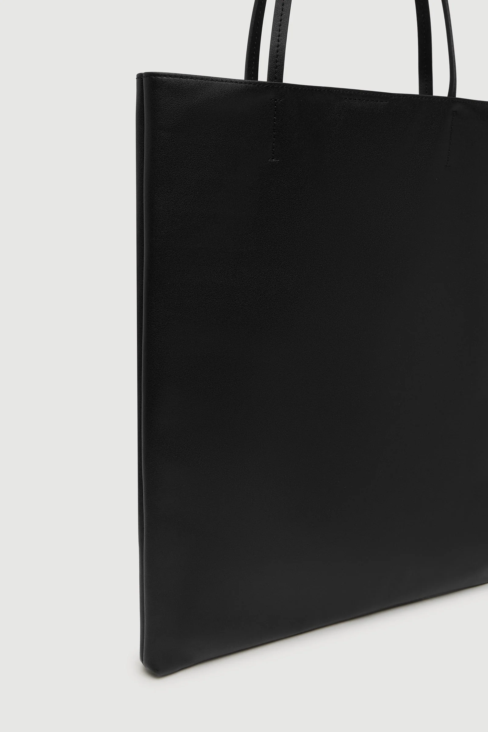 Black Leather Shoulder Bag
