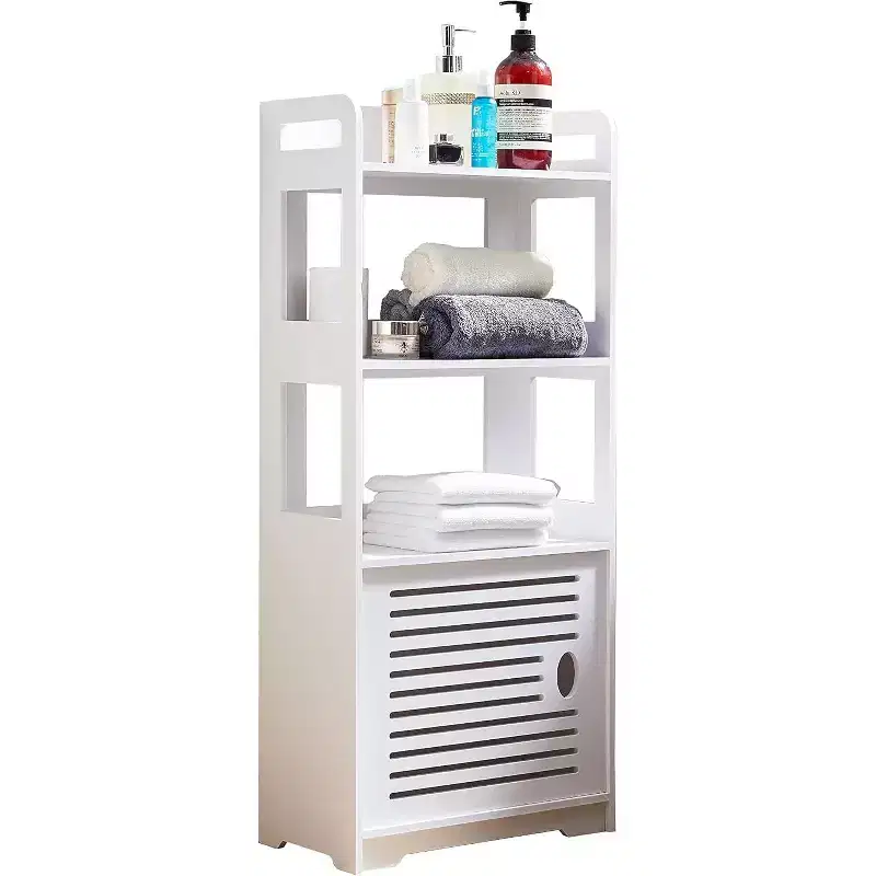 Kings Brand Furniture Modern Nesting Table Set  Faux Marble Top, Metal Base, Stackable Design for Living Room or Lounge