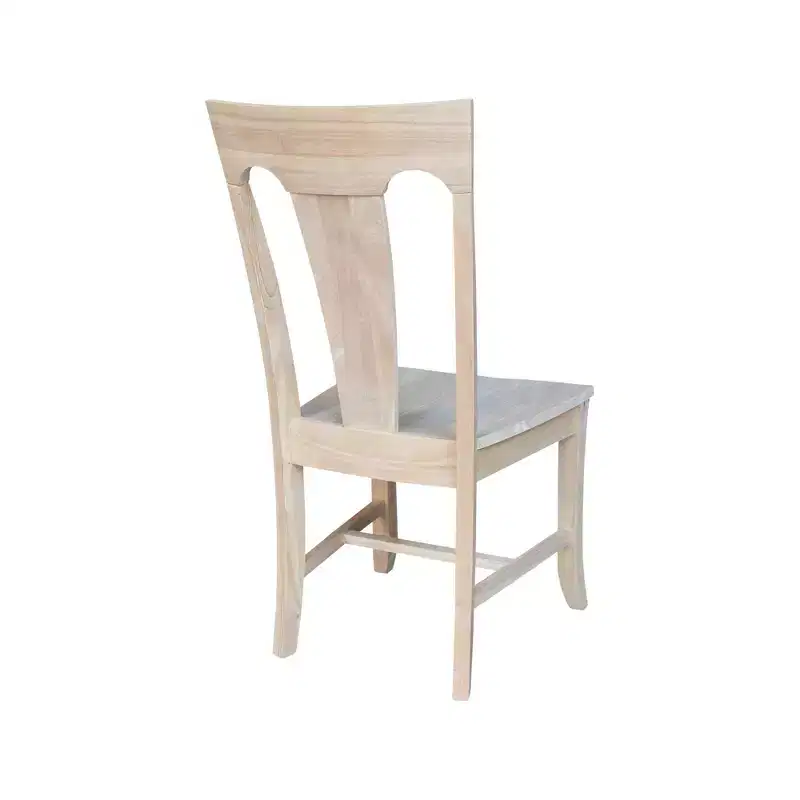 Set of 2 Elle Armless Chairs Unfinished - International Concepts
