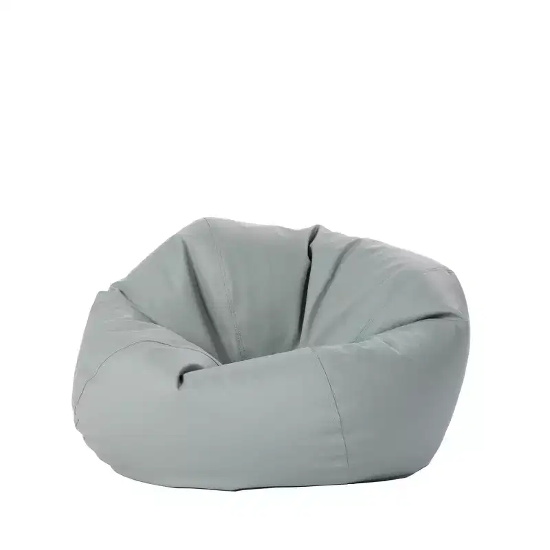 Kids' Round Vinyl Bean Bag