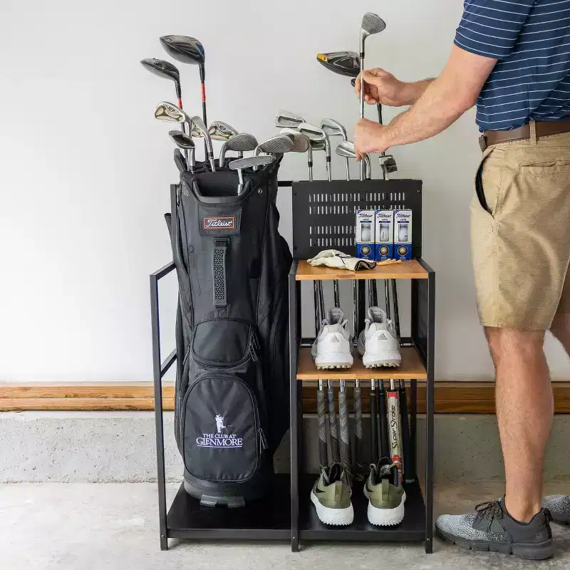 Teal Triangle Pinehurst Golf Club Organizer | Single