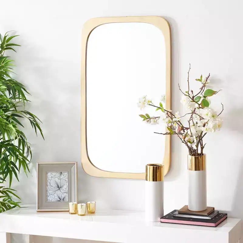 Mirror - 21 x 36 -  Gold
