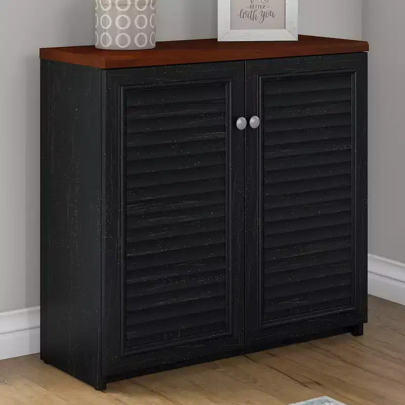 Small Storage Cabinet with Doors