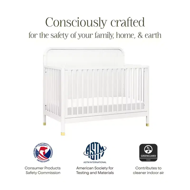 Convertible Crib - Warm White