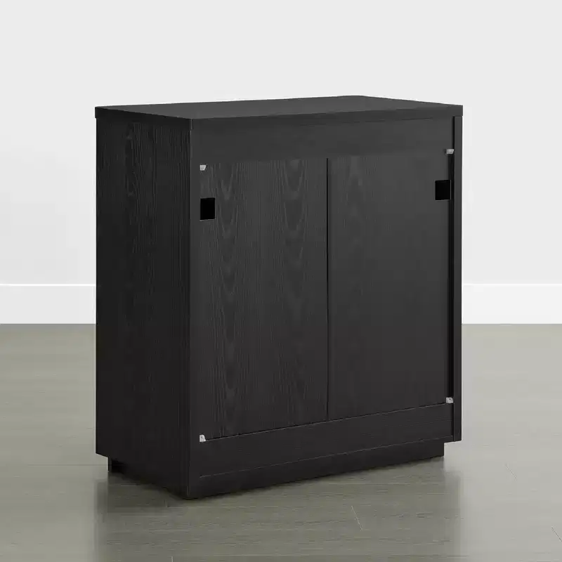 Modern Sideboard Buffet Cabinet with Wave Design