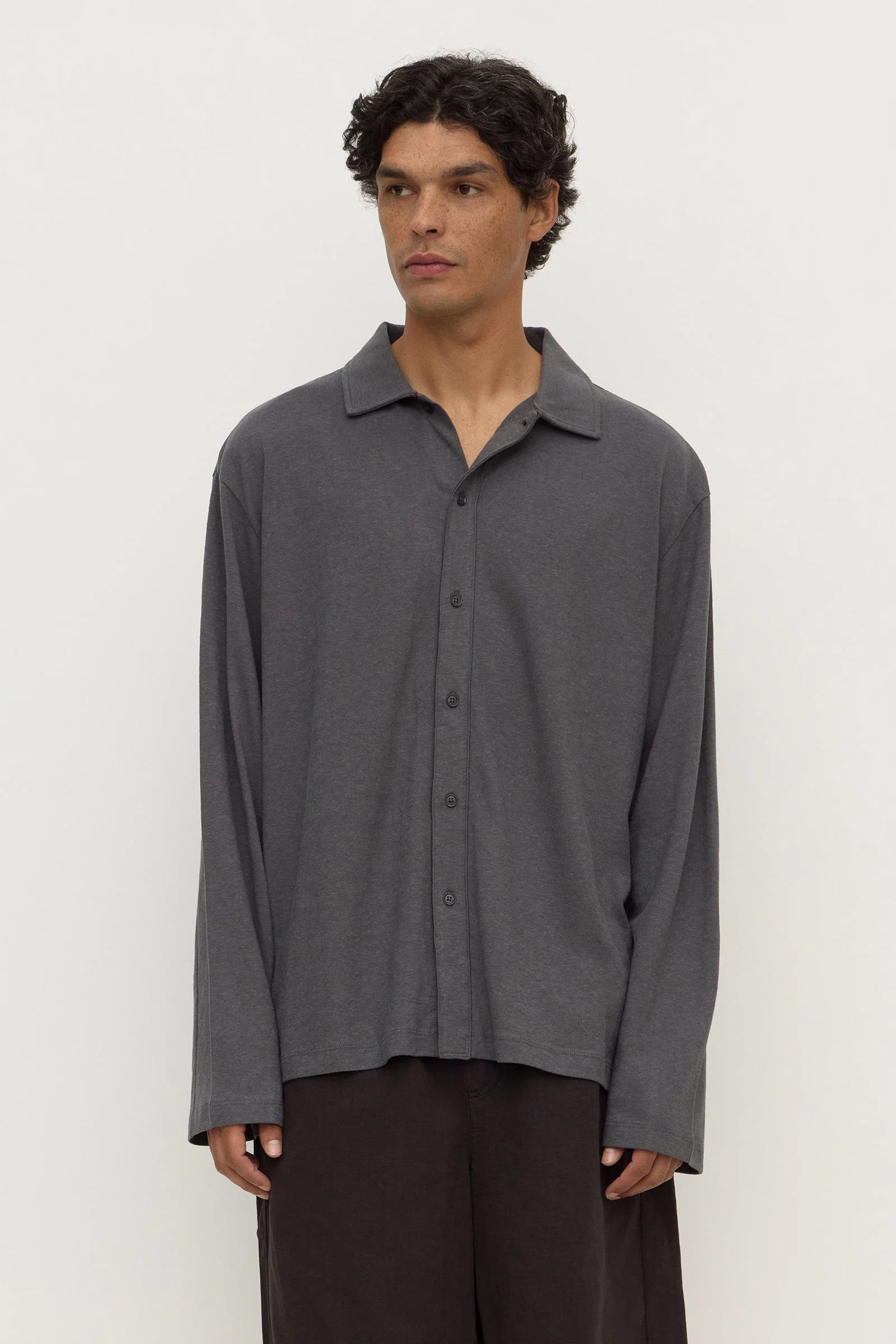 Hemp Cotton Jersey Shirt