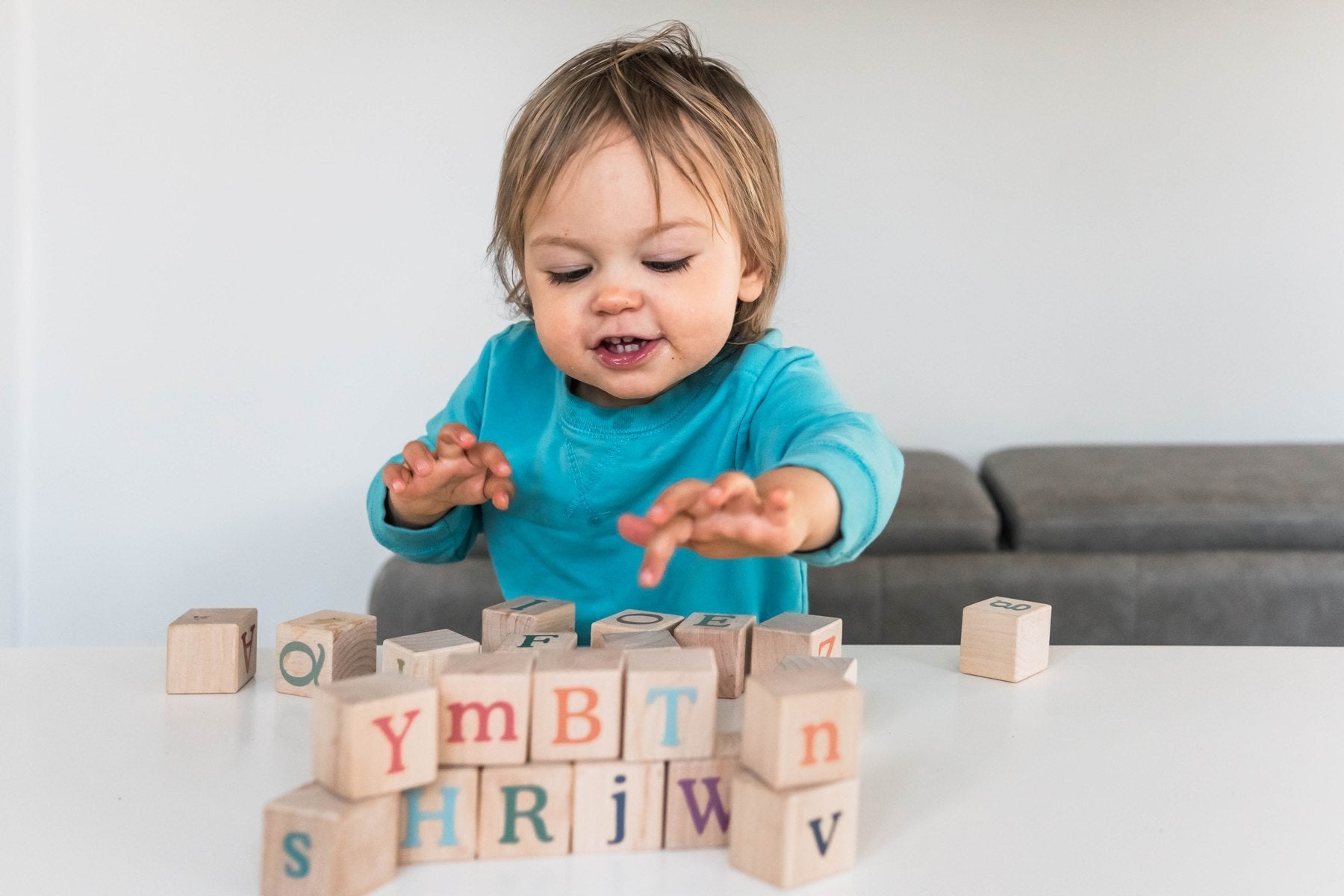 Boho Alphabet Blocks