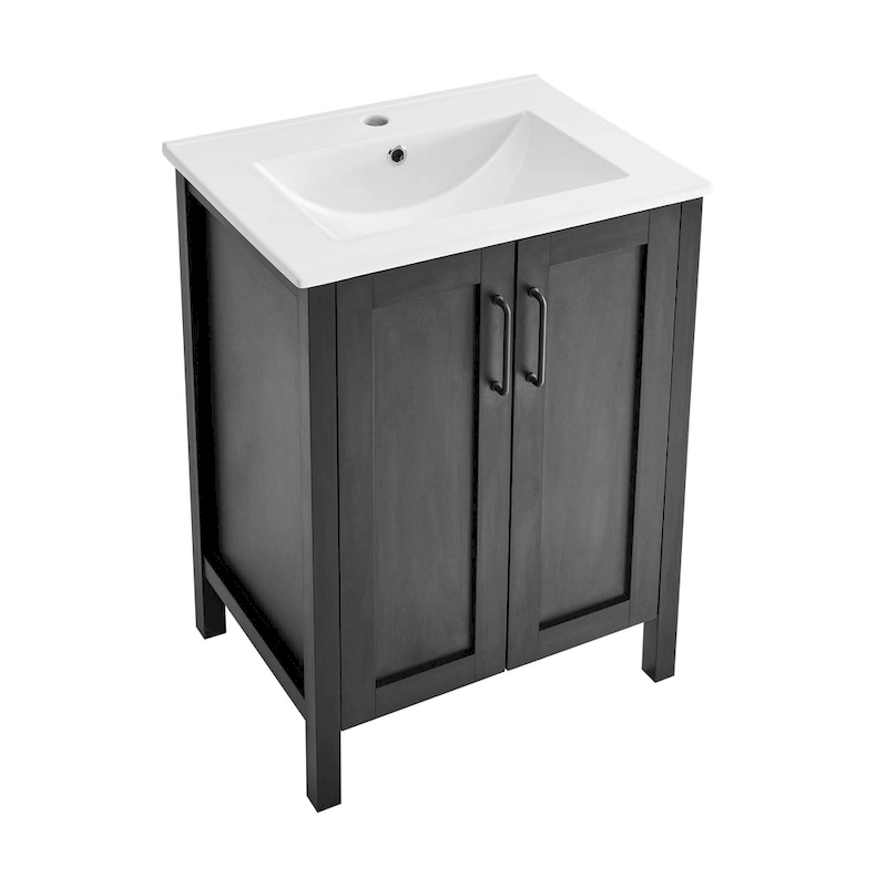 Avallon 24 Bathroom Vanity in Matte Black