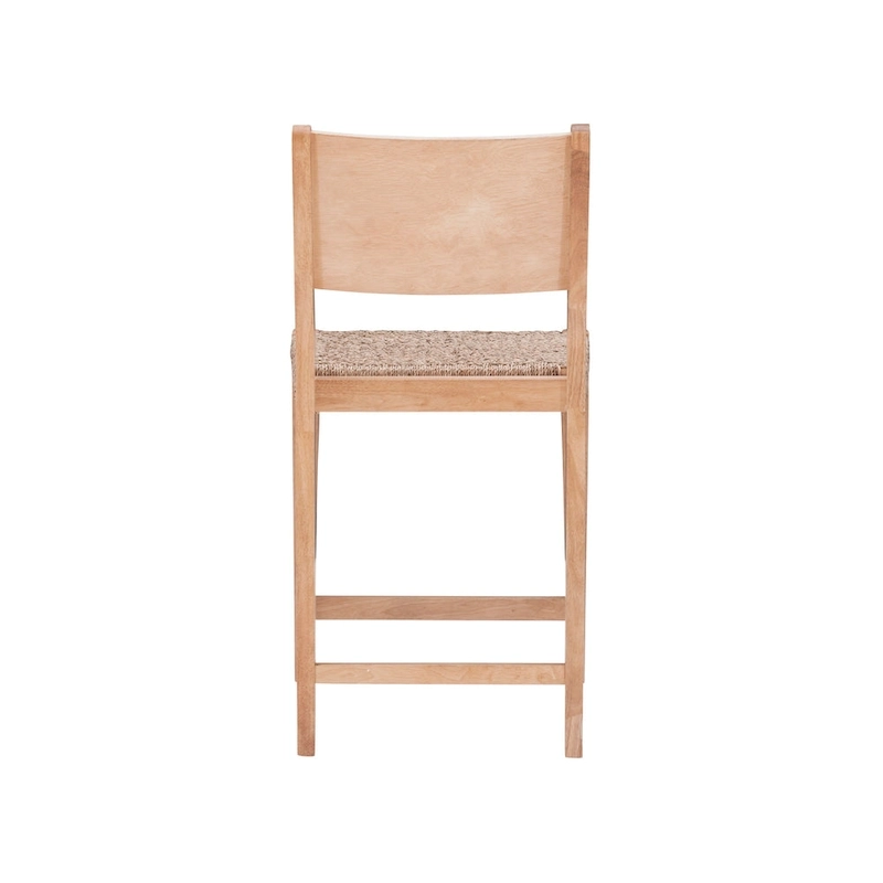 Caelan Seagrass 24-Inch Counter Stool (Set of 2)