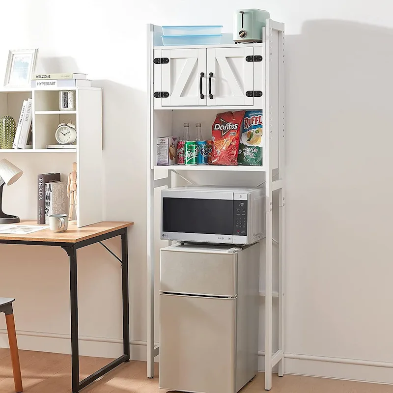 Yak About It Dorm Hutch - Over the Fridge Organizer by DormCo - 23.60L x 9.85D x 74H