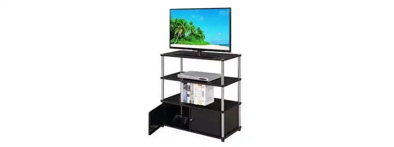 Highboy TV Stand for TVs up to 40" Doors - Breighton Home
