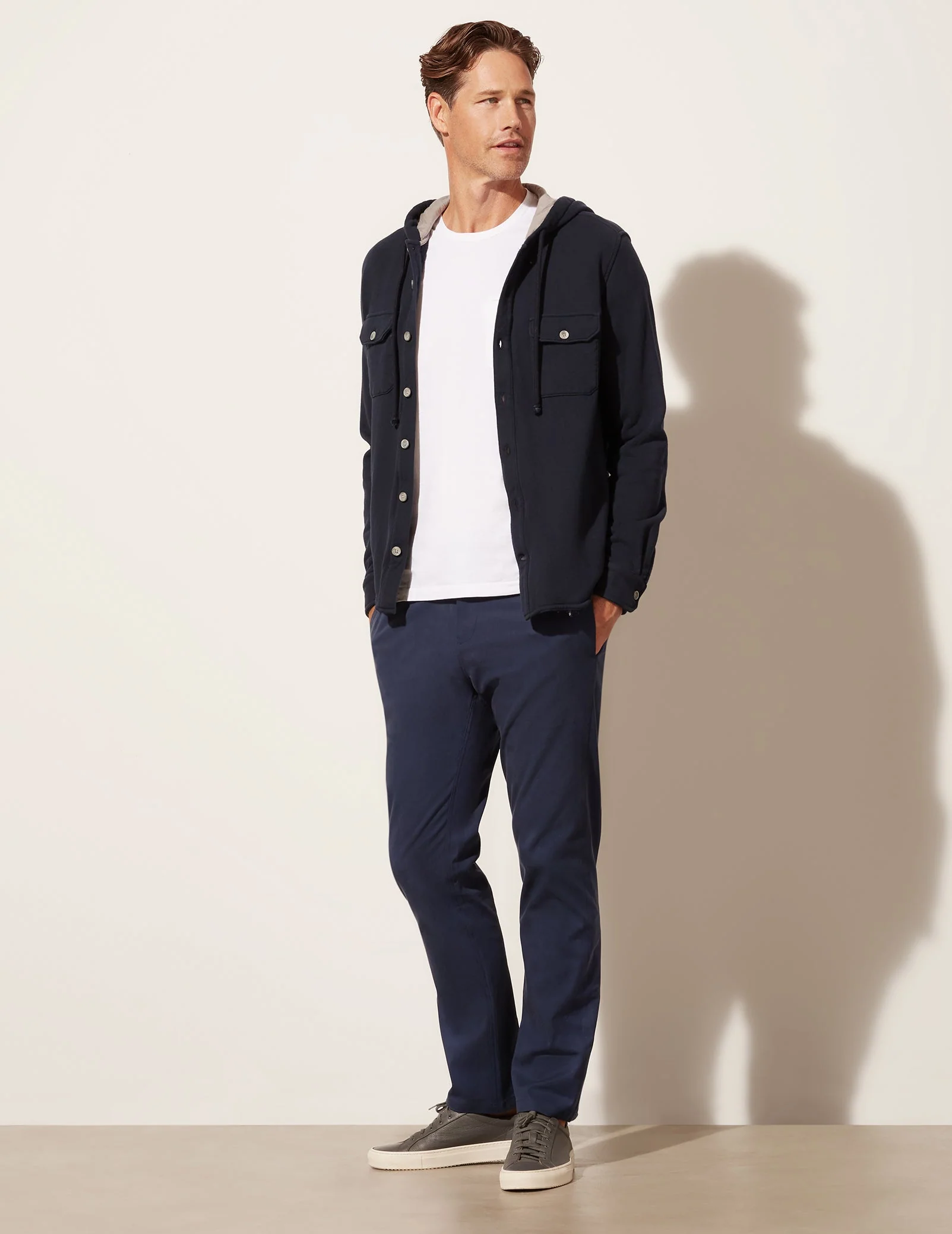 Hooded Shirt Jacket