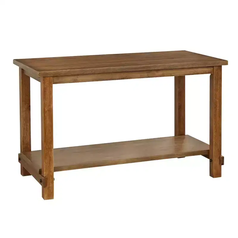 Buylateral Hathaway Modern Farmhouse Counter Height Rectangular Dining Table Driftwood