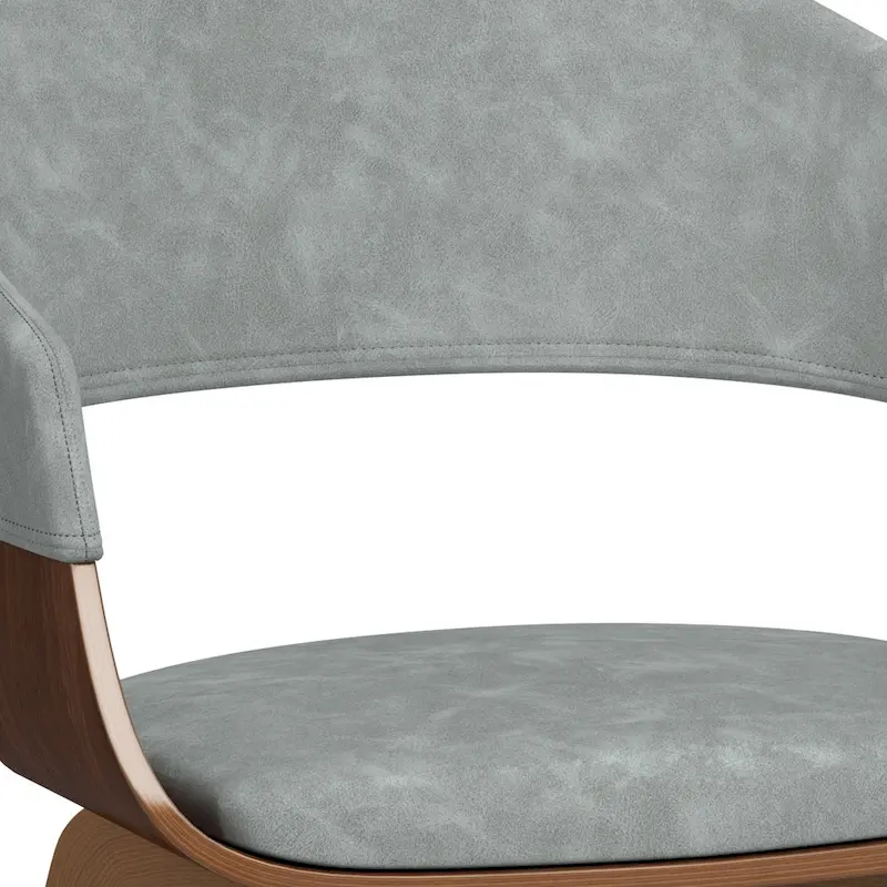 WYNDENHALL Calinda Mid Century Modern Bentwood Single Dining Chair - 20.5w x 21.7d x 30.9h