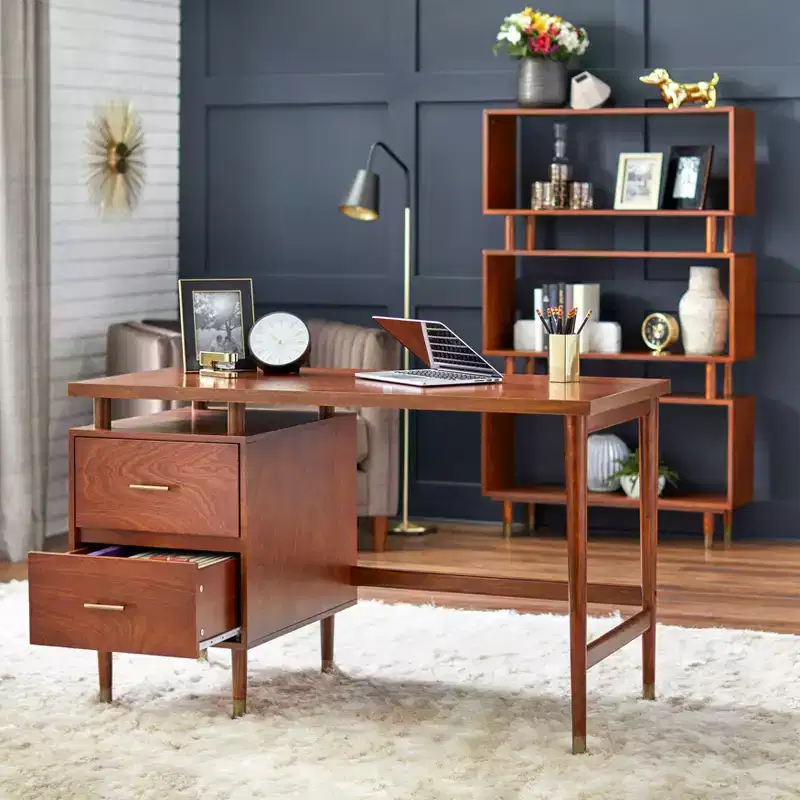 Buylateral Margo Mid Century Modern Desk