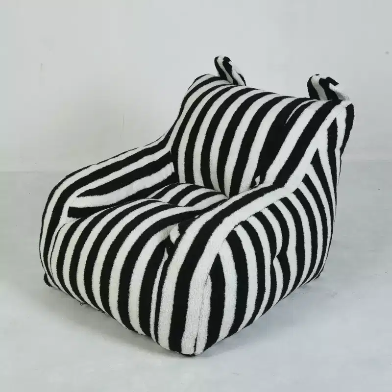 Okak Bean Bag Chairs for Adult,Bean Bag Sofa with Tufted Soft Stuffed Filling,Floor Sofa Chair with Side Pockets for Living Room,Bedroom