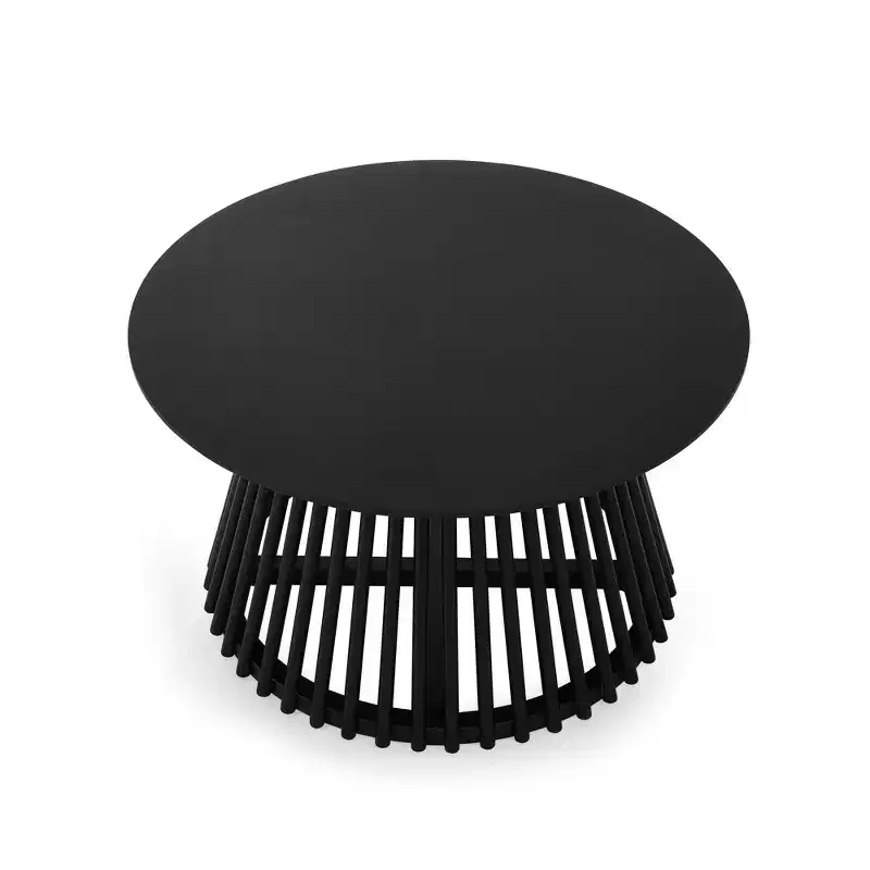 AndMakers 1 31.5 in. Round Wood Coffee Table