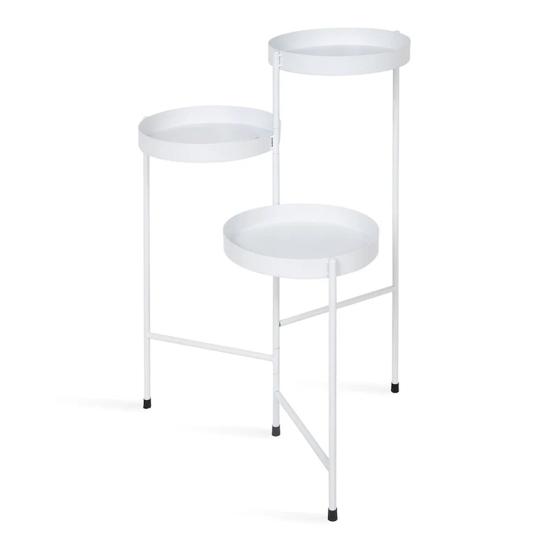 Metal 3-tier Modern Plant Stand - 16x21x30