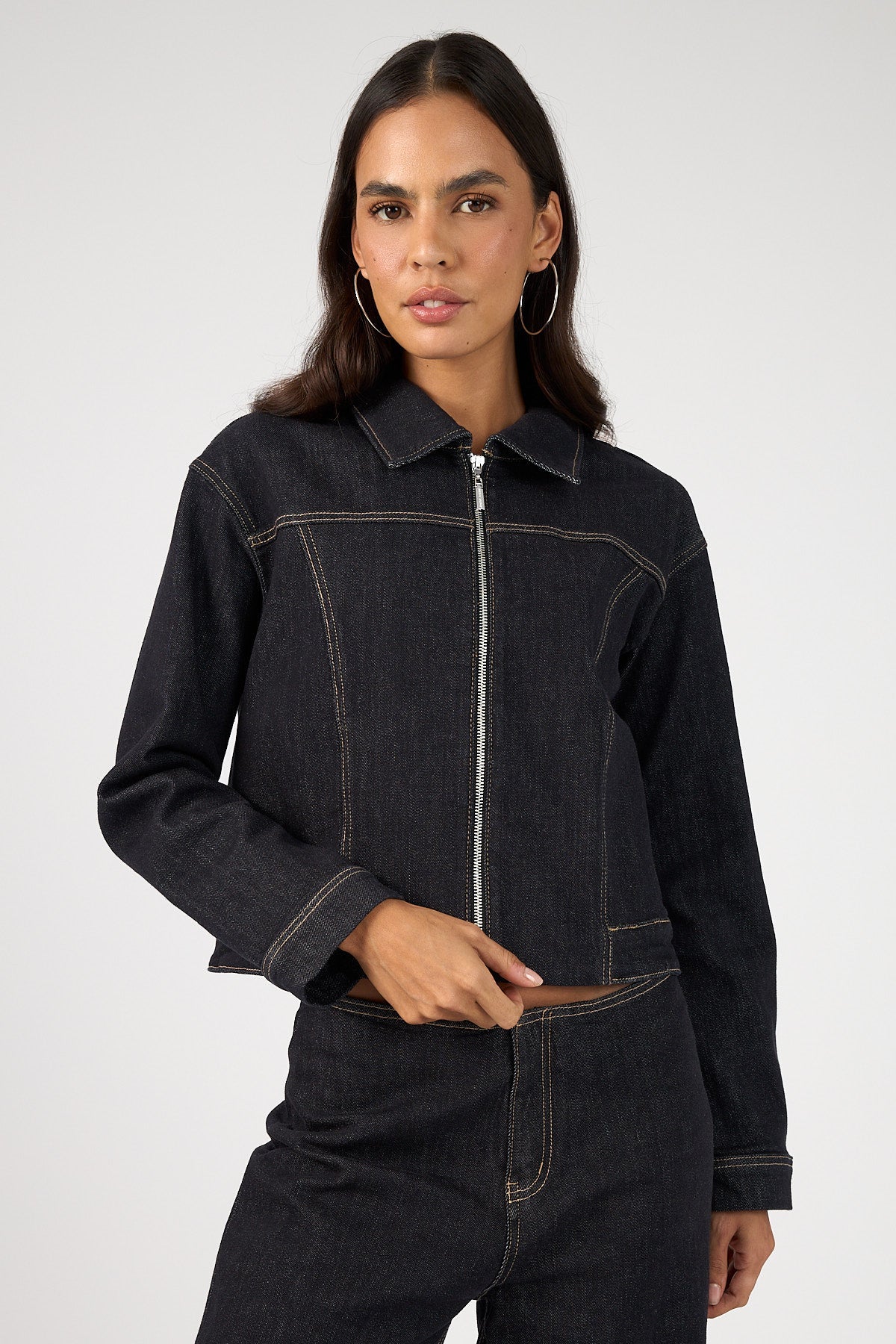 Denim Jacket Dark Indigo