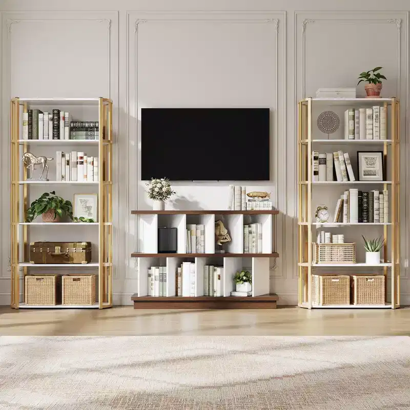 8-Cube Storage Unit  Open Cube Shelf with 10 Panels