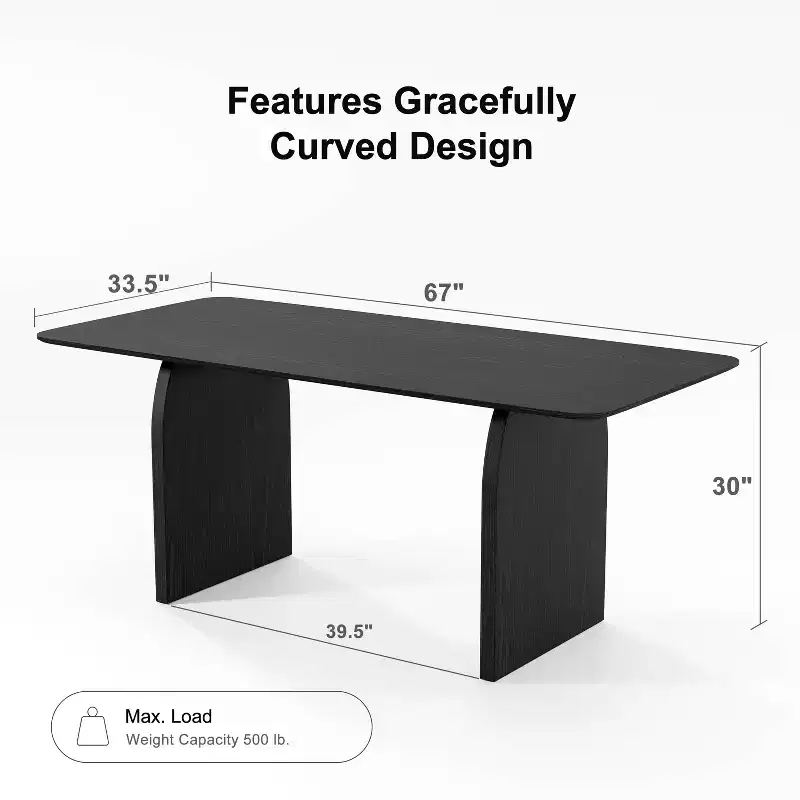 Modern Wood Dining Table